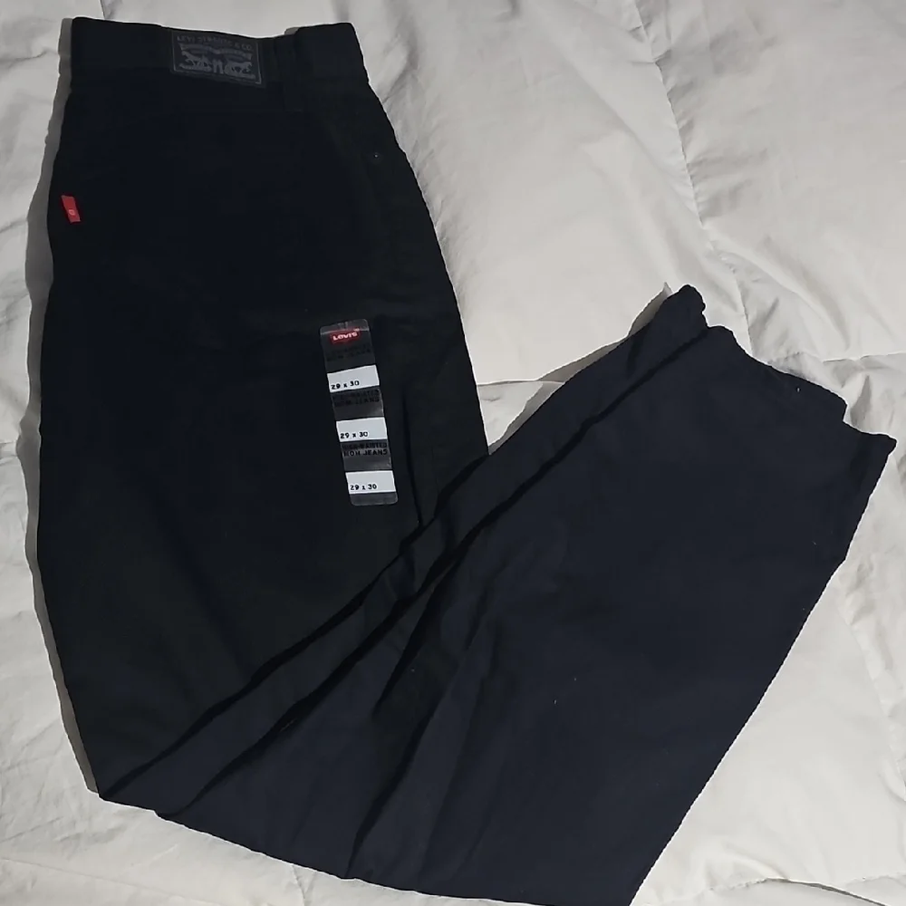 Levi's Women's High Waisted Mom Black Jeans
